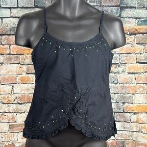 Funky People BOHO Black Top size M
